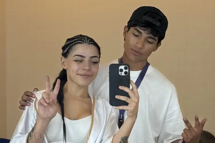 ¡Por fin! Así fue el ansiado 'debut' de Ángel Avid con Milica (VIDEO)