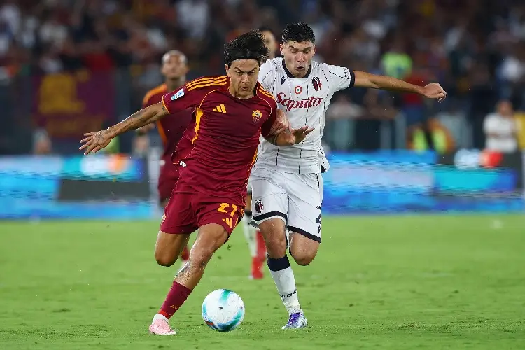 Dybala reaparece con la Roma cinco meses después