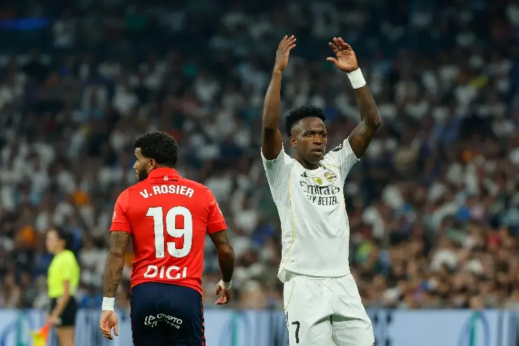 Vinicius a la banca y Mastantuono debuta como titular
