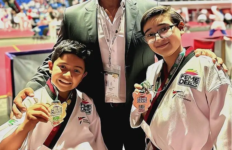 Alumnos de IL SHIM Taekwondo Veracruz se convierten en campeones nacionales 