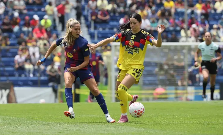 Barcelona se va de México tras vencer al América 