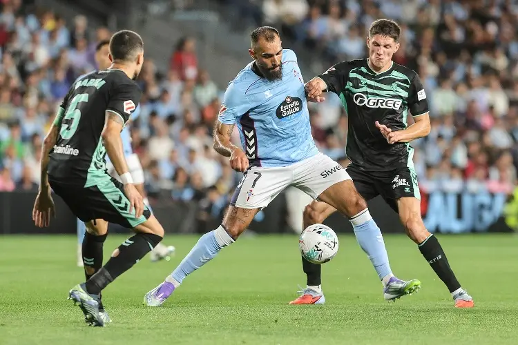 Real Betis y Celta de Vigo empatan en un juego adelantado de La Liga 