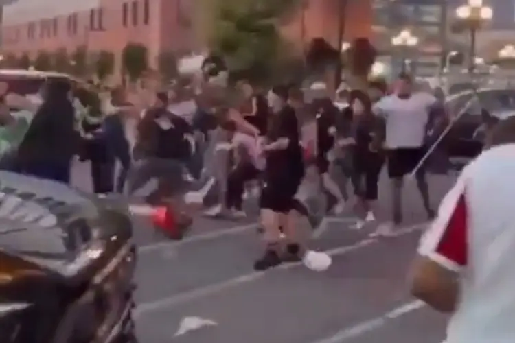 Tremenda batalla campal entre hinchas de Inter Miami y Seattle Sounders (VIDEO)
