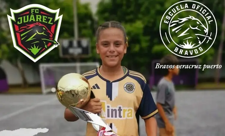 Academia FC Juárez Filial Veracruz conquista el Torneo Estatal