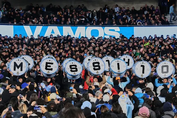 Argentina comienza a despedir a Messi en su último partido