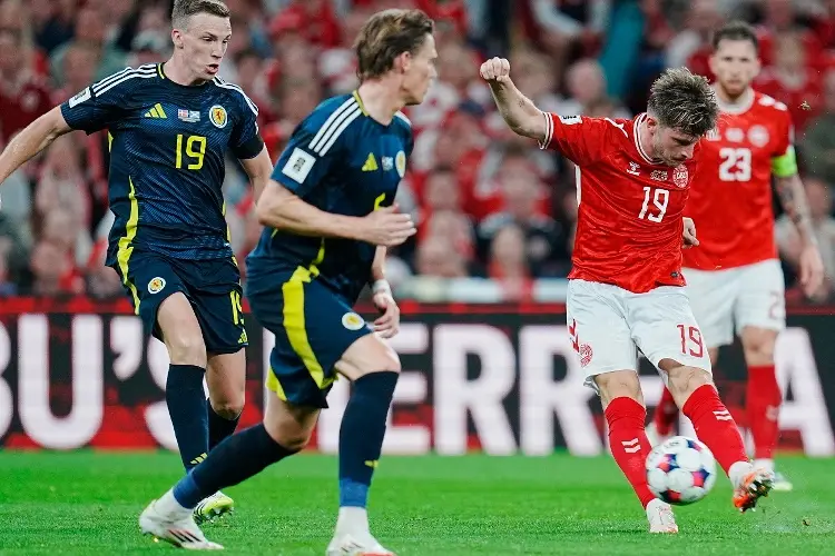 Dinamarca no puede contra Escocia rumbo al Mundial 2026