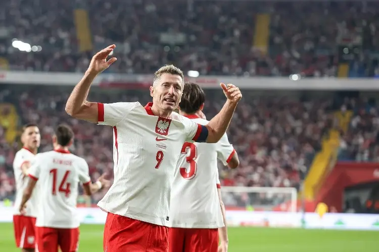 Lewandowski aparece con gol y Polonia sigue firme rumbo al Mundial 2026