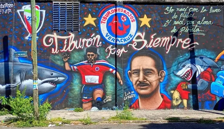¡Terminan mural histórico del Tiburón en Veracruz! ¿Dónde está?