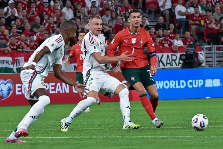 Portugal remonta dos veces a Hungría y se consolida líder rumbo al Mundial
