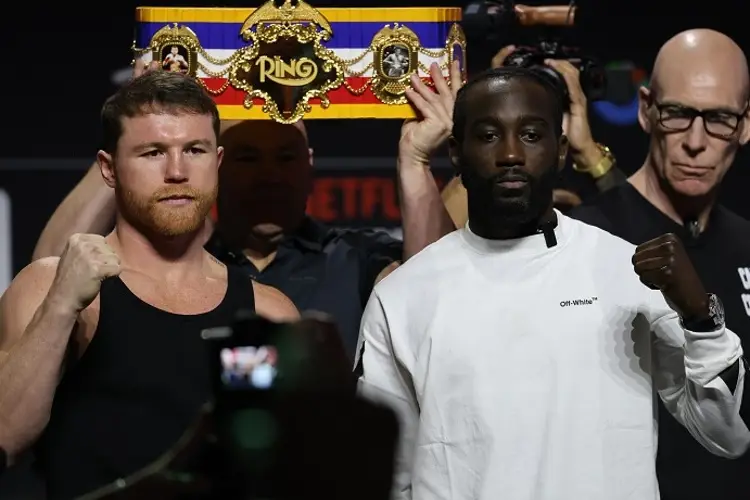 ¡Todo está listo para la pelea entre 'Canelo' Álvarez y Terence Crawford!