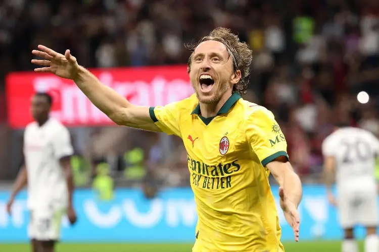 Modric le da triunfo al Milan