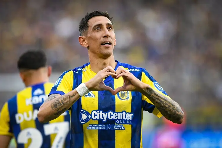 El gol olímpico de Angel Di María a Boca  (VIDEO)