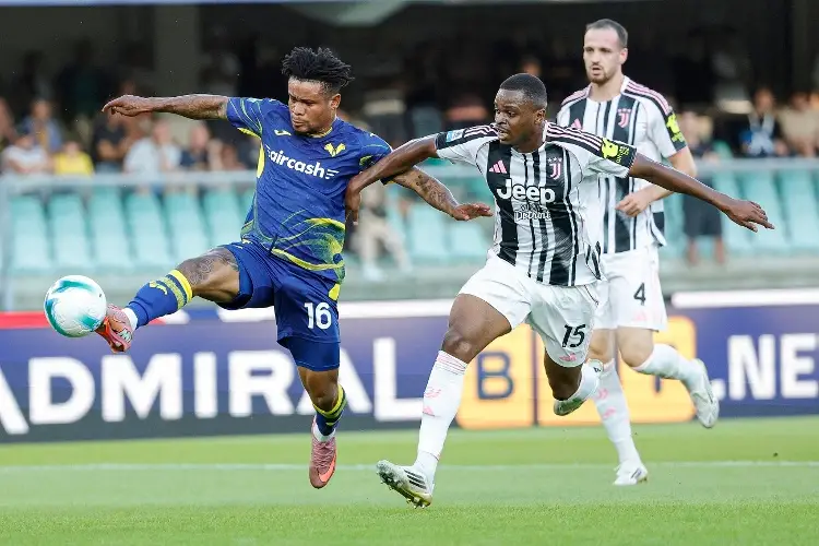 Juventus sufre y empata ante un bravo Hellas Verona 