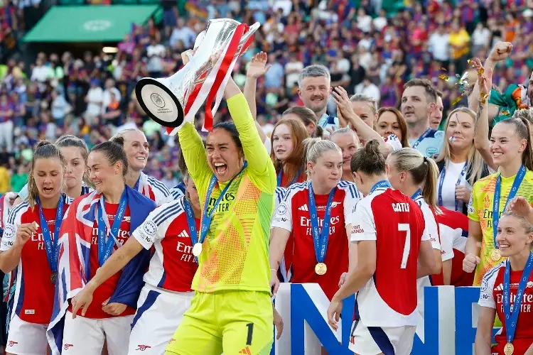 Arsenal es el mejor equipo femenino en los premios Balón de Oro 