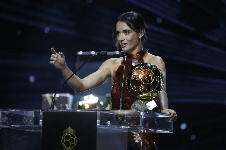 Las palabras de Aitana Bonmatí luego de conquistar su tercer Balón de Oro 