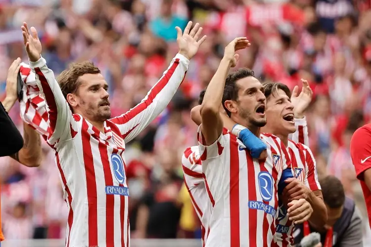 Después de 75 años, el Atlético de Madrid le mete cinco goles al Real Madrid 