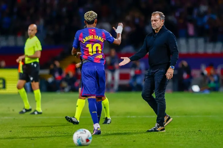 Lo que dijo Hansi Flick sobre llevar al Barcelona al liderato de La Liga