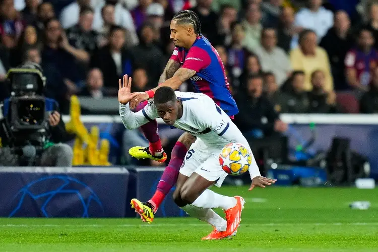 PSG y Barcelona se miden en juego de bajas