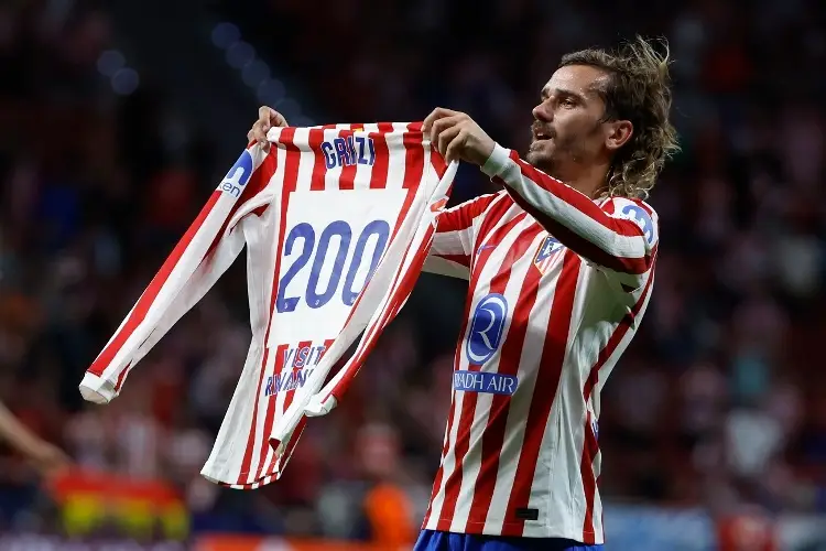 ¡Histórico! Griezmann llega a 200 goles con el Atlético de Madrid 