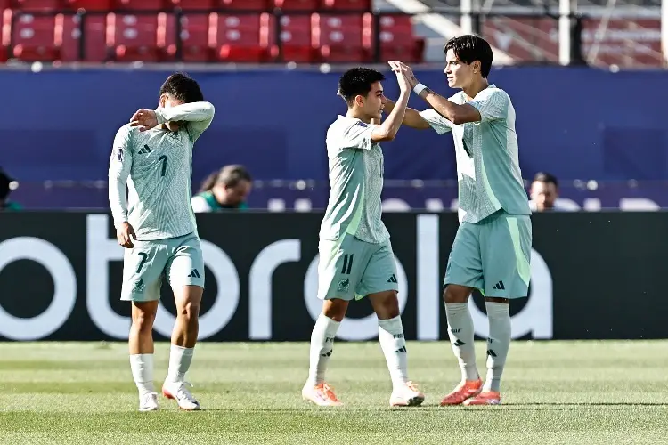 México empata con España en el Mundial Sub-20