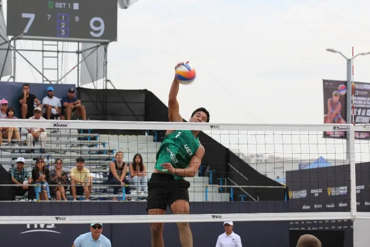 ¿A qué hora juegan las parejas mexicanas en el Volleyball Challenge Veracruz 2025?