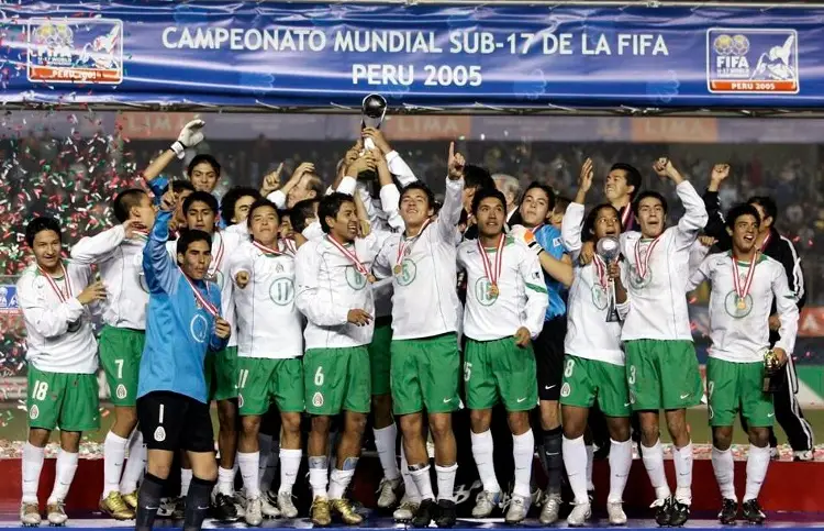 Selección Mexicana recuerda a su 'Niños Héroes' a 20 años del primer título Mundial Sub-17