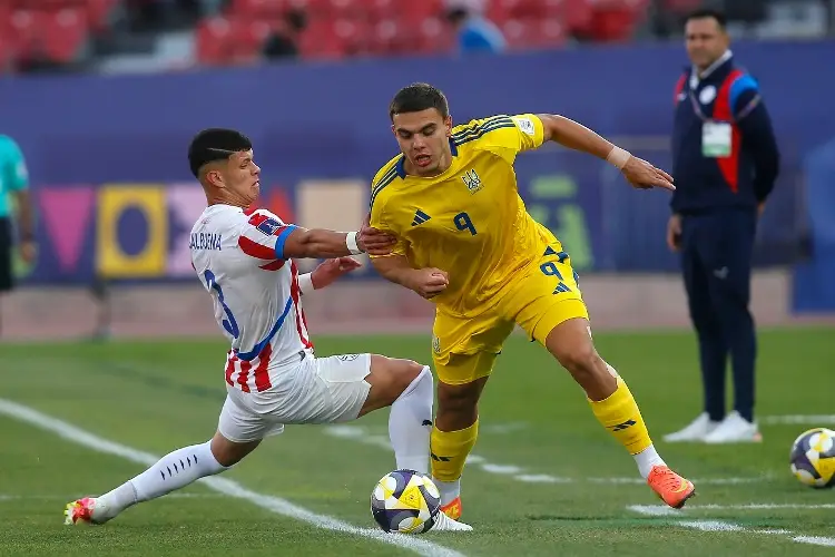 Ucrania clasifica como líder de grupo tras superar a Paraguay en el Mundial Sub 20 