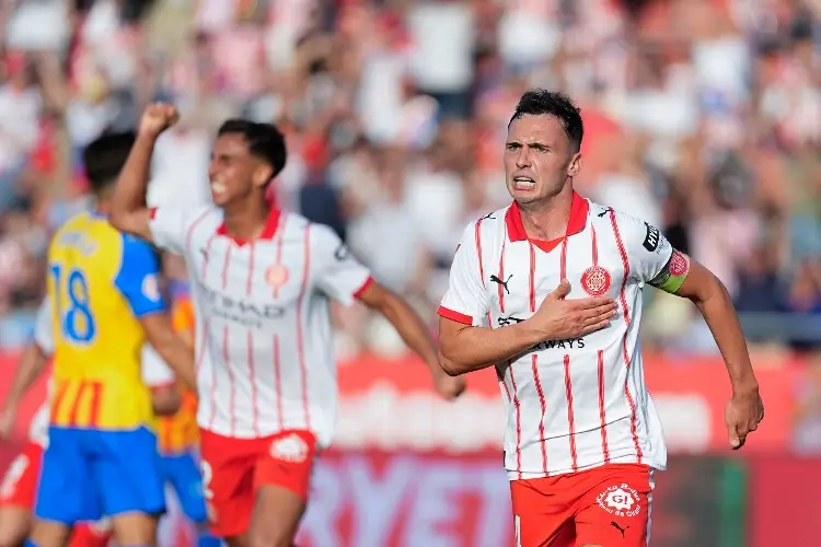 Girona respira y sale de zona de descenso tras ganarle al Valencia 
