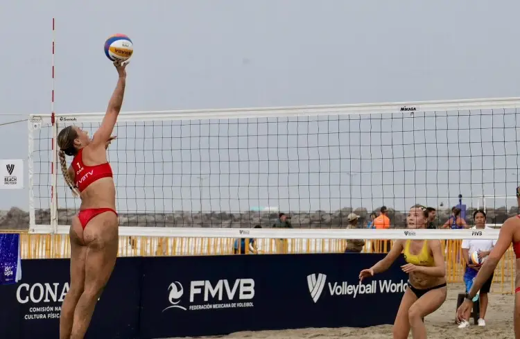 Así se jugarán los Cuartos de Final en el Mundial de Voleibol de Playa en Veracruz 