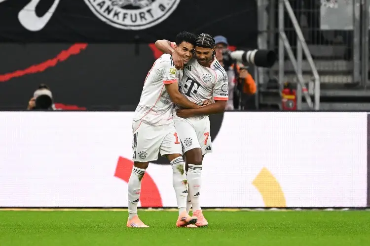 Luis Díaz se luce en goleada del Bayern Múnich vs Eintrach Frankfurt 