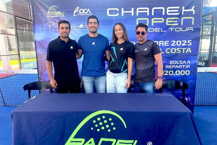 Aumenta expectativa por jugar en el CHANEK Open Padel Tour Veracruz