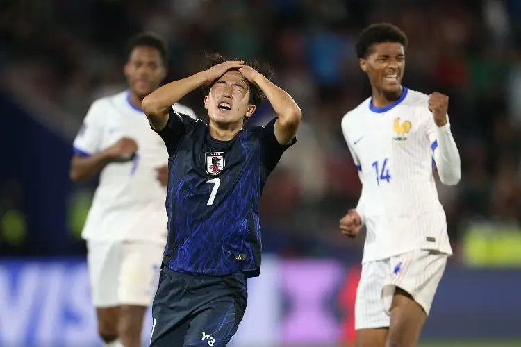 Con un gol en el último minuto del tiempo extra, Francia se mete a Cuartos de Final en el Mundial Sub 20
