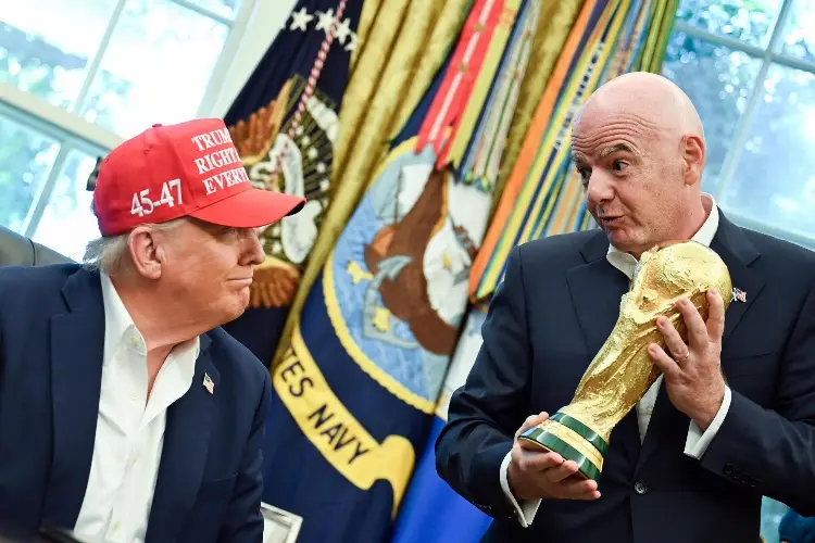 Infantino felicita a Donald Trump por acuerdo de alto el fuego en Oriente Medio