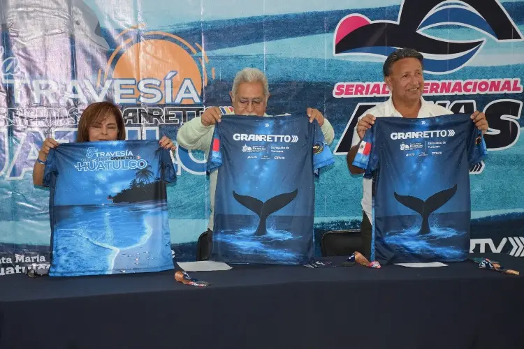 Gran Retto Huatulco 2025 con nadadores de seis países