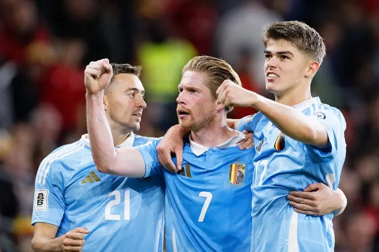 Bélgica golea y acaricia su boleto al Mundial 2026