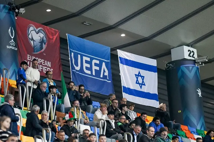 Diez mil personas protestan contra Israel previo al juego ante Italia 