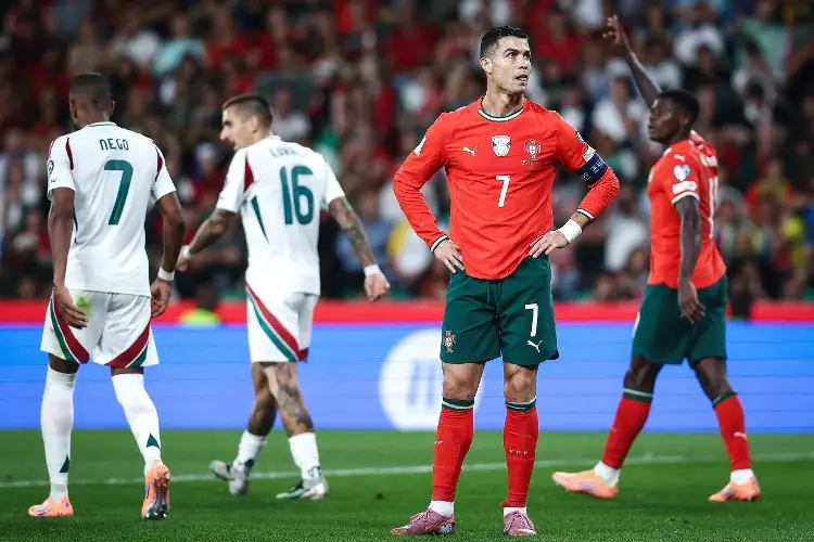 Portugal no aprovecha el récord de Cristiano Ronaldo y Hungría le empata en el último minuto