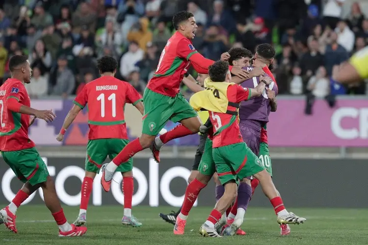 ¡Insólito! Marruecos usa tres porteros en el mismo juego y se mete a la Final del Mundial Sub 20