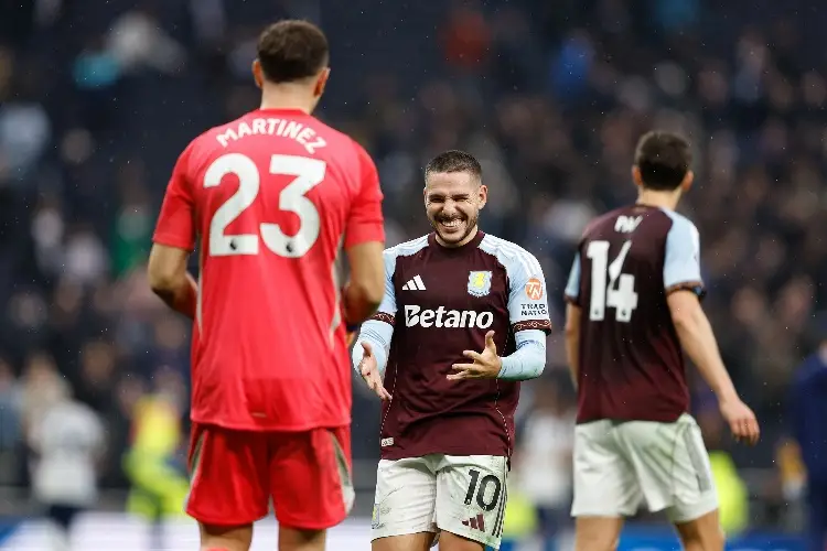 Aston Villa remonta y le pega al Tottenham en su casa