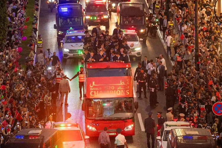 Locura en las calles de Marruecos tras ganar el Mundial Sub-20 a Argentina