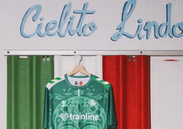 El club de España que presentó una playera inspirada en la cultura mexicana (FOTOS)