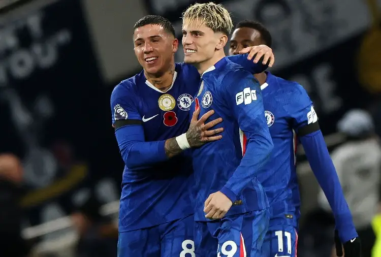 Garnacho salva al Chelsea de la derrota ante el Qarabag en Champions League