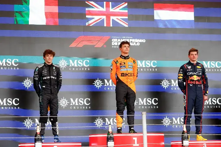 F1: Lando Norris gana el GP de Brasil y acelera el ritmo rumbo al campeonato mundial 
