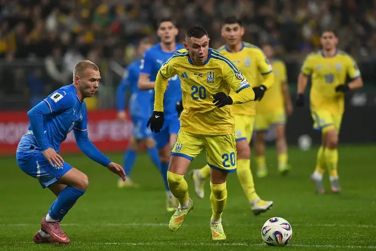 Ucrania consigue meterse al repechaje del Mundial 2026