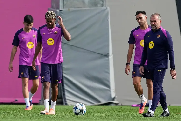 Barcelona entrena con equipo completo tras fecha FIFA