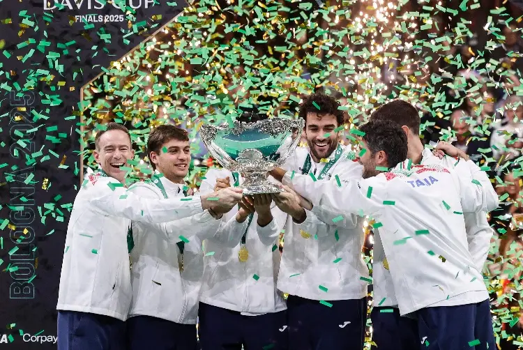 Italia se corona tricampeon de la Copa Davis