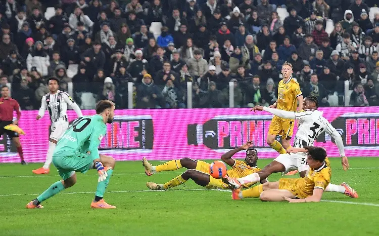 Juventus vence al Udinese y avanza a los cuartos de final de la Copa de Italia