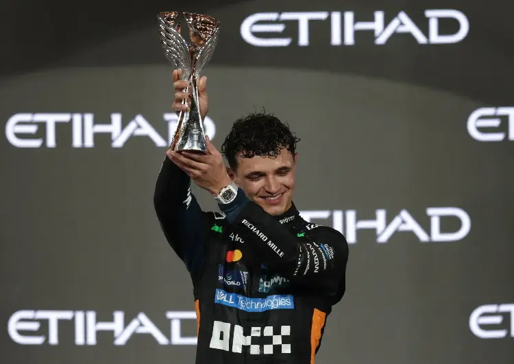 Lando Norris es el campeón mundial de Fórmula 1