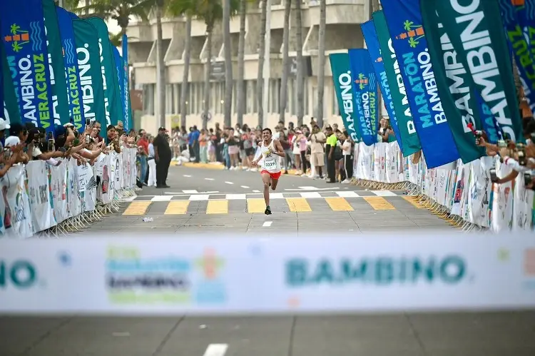 Éxito total en el Maratón Bambino Veracruz 2025: uno de los mejores circuitos del país
