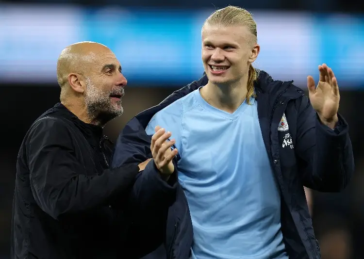 Haaland destaca disciplina de Guardiola para ser el mejor del mundo